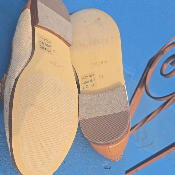 J. Crew Brown and Cream Loafers - Picture 5 of 5